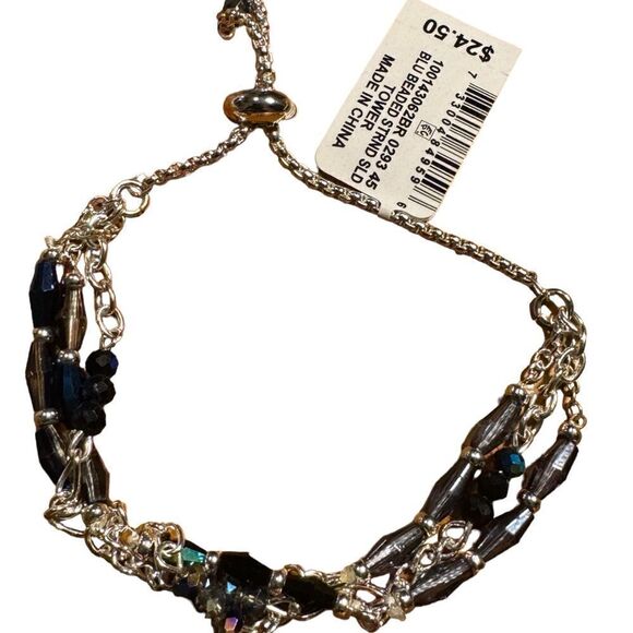 Style & Co Multi-Bead Layered Slider Bracelet - Picture 3 of 3